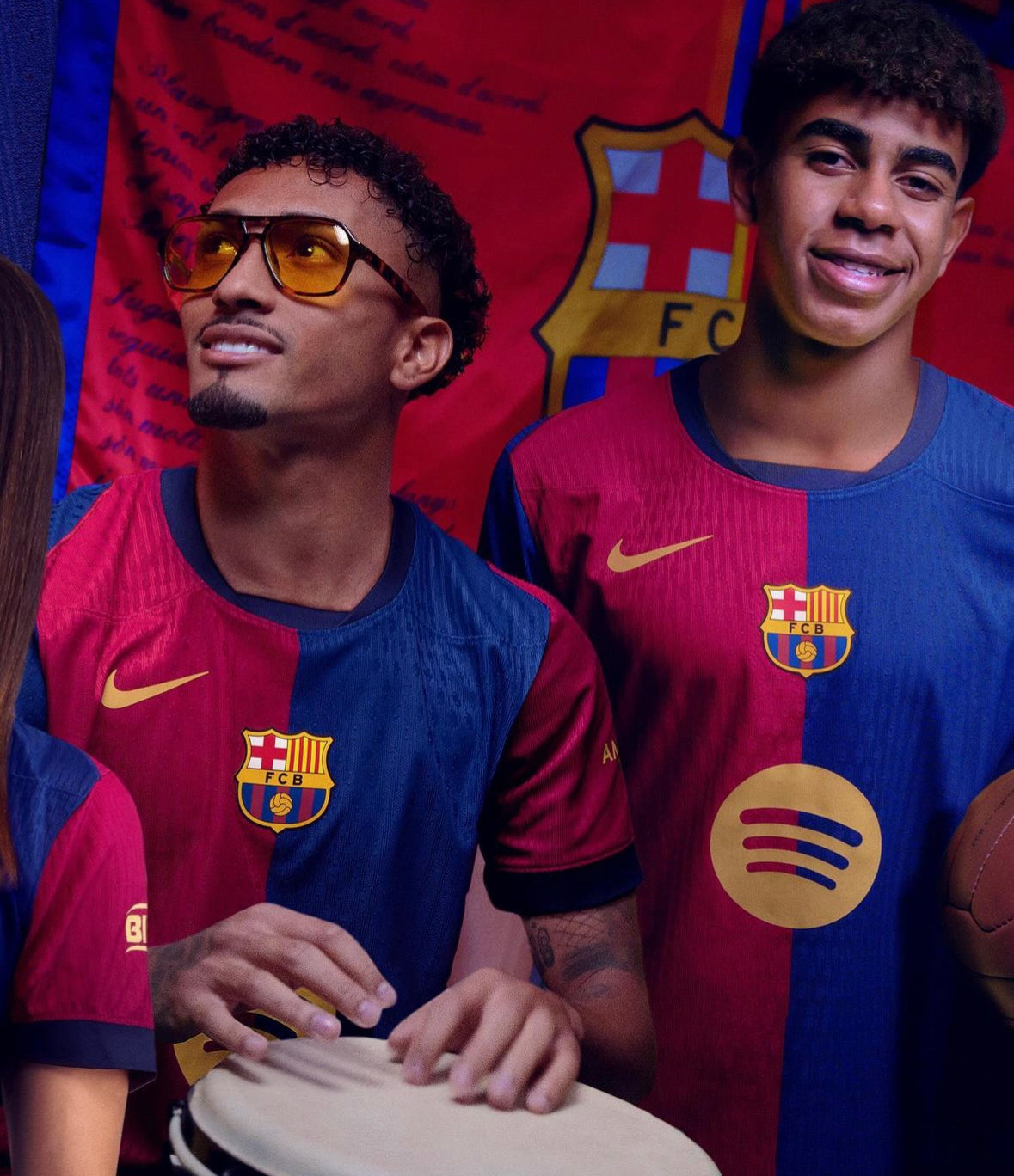 BARCELONA 2024 SPOTIFY EDITION SHIRT( PLAYER VERSION)