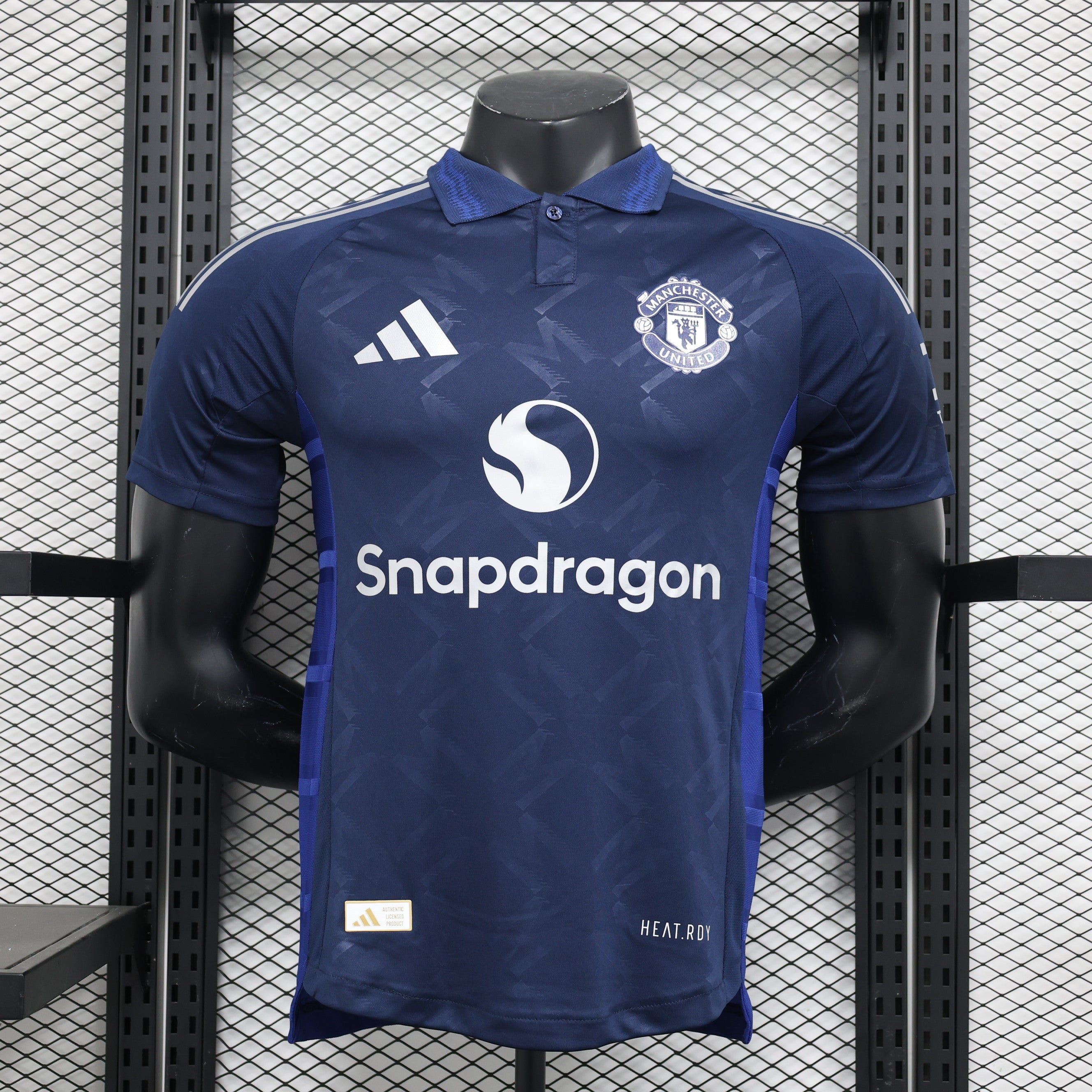 24-25 MANCHESTER UNITED away blue player version jersey