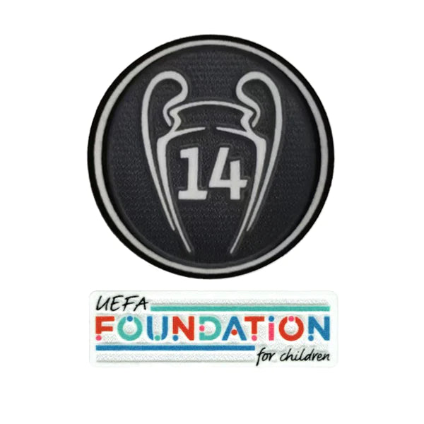 Real madrid 14 badge