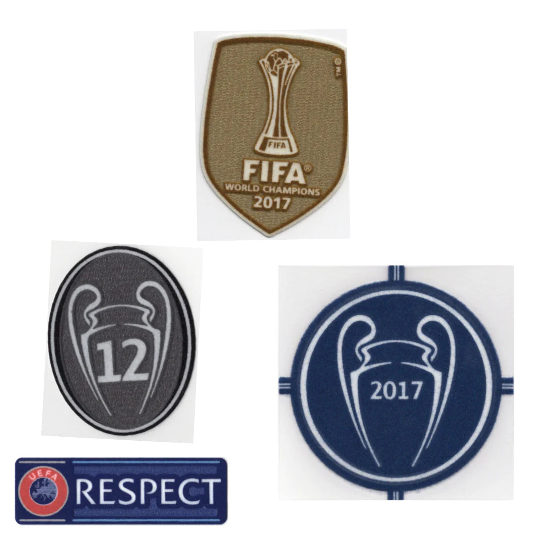 2017 real madrid full badge pack