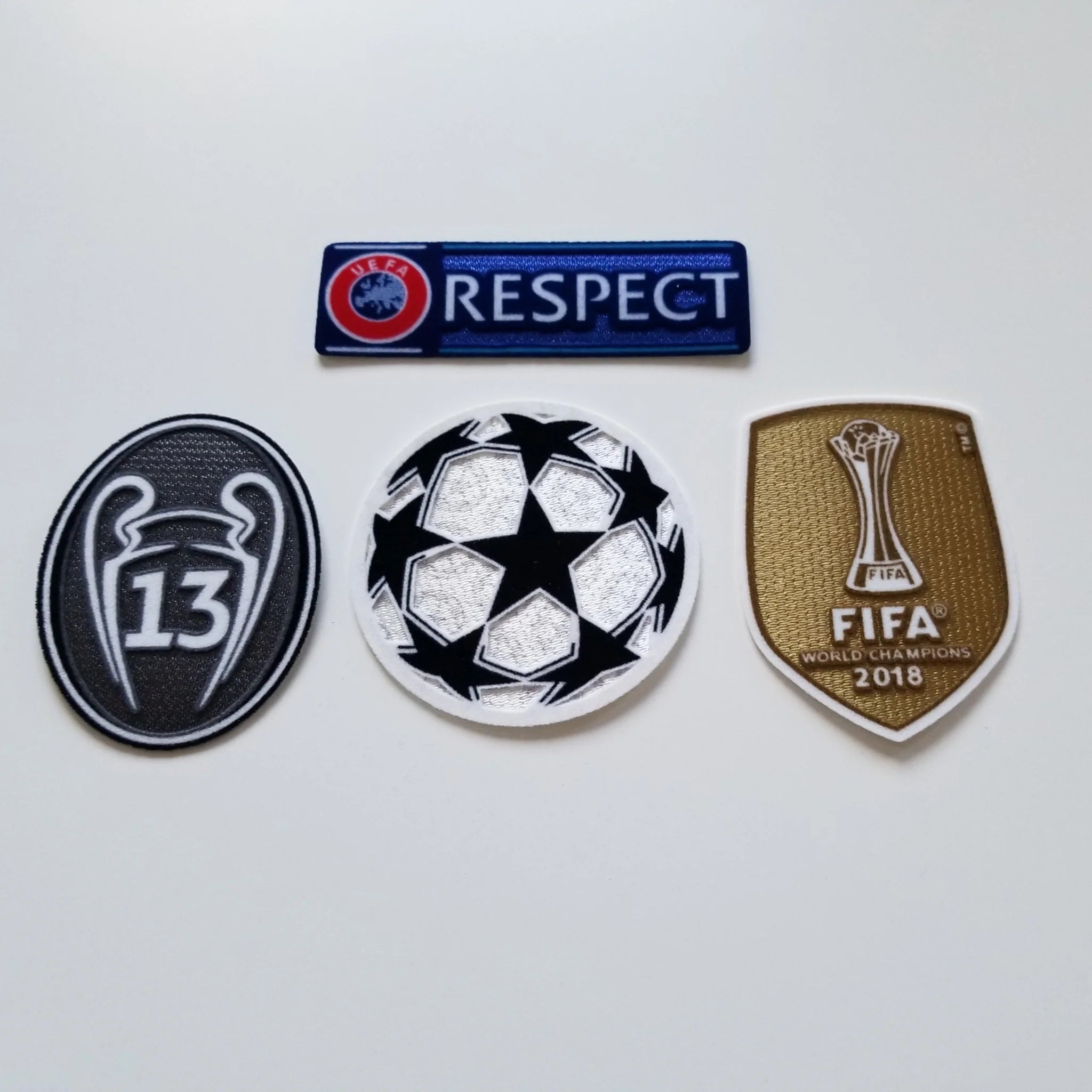 2018-19 real madrid full badge pack