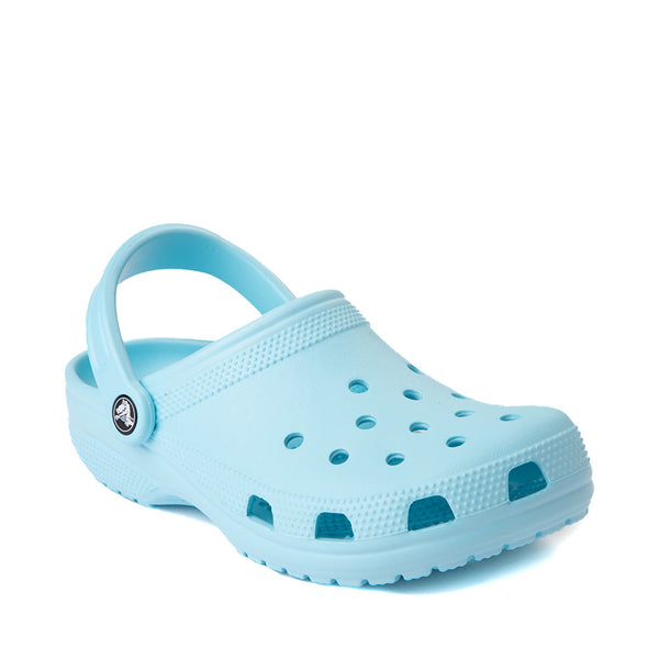 pale  blue crocs