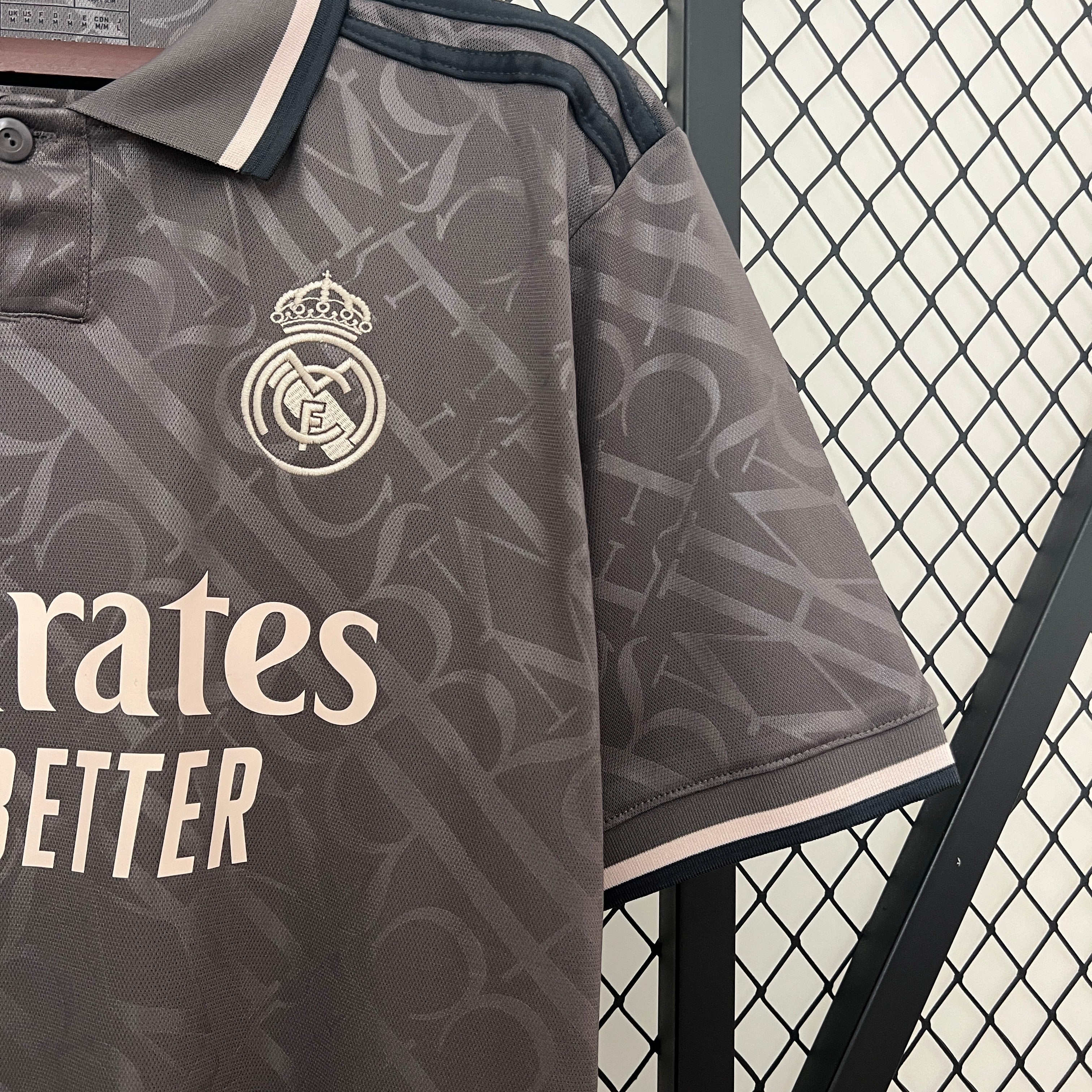 REAL MADRID  third black jersey 24-25