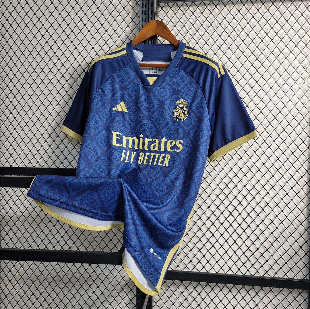 REALMADRID ROYAL BLUE  SHIRT