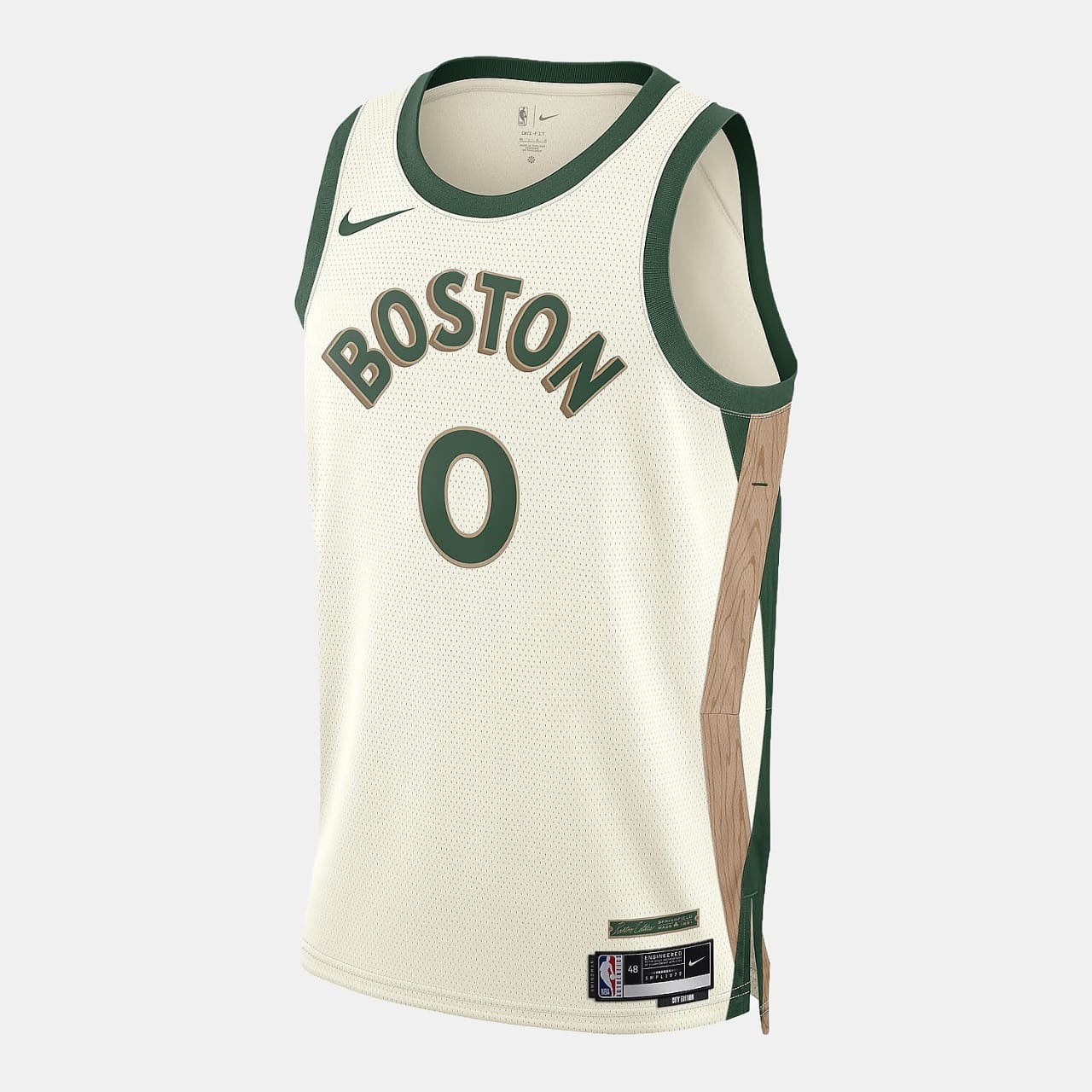 Boston Celtics beige jersey