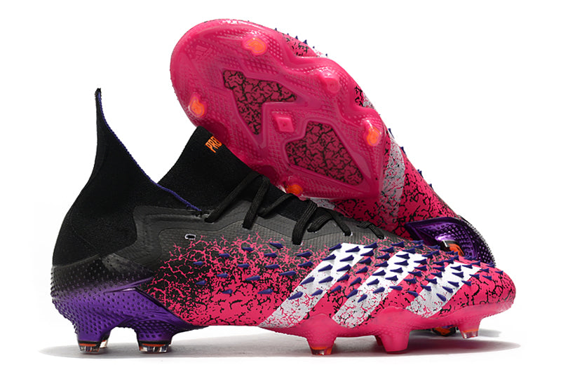 ADIDAS PREDATOR FREAK 1 ( BLACK AND PINK)