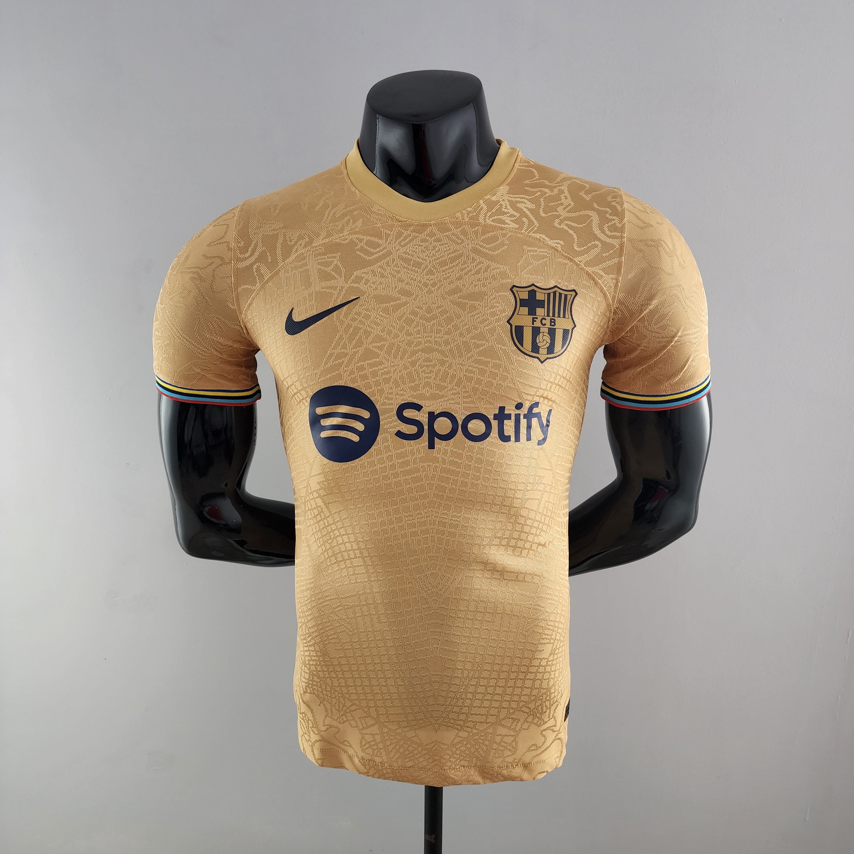 BARCELONA GOLD SHIRT 2022 2023