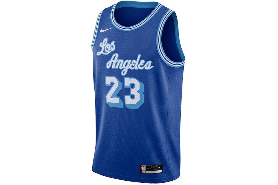 los Angeles lakers blue jersey 23