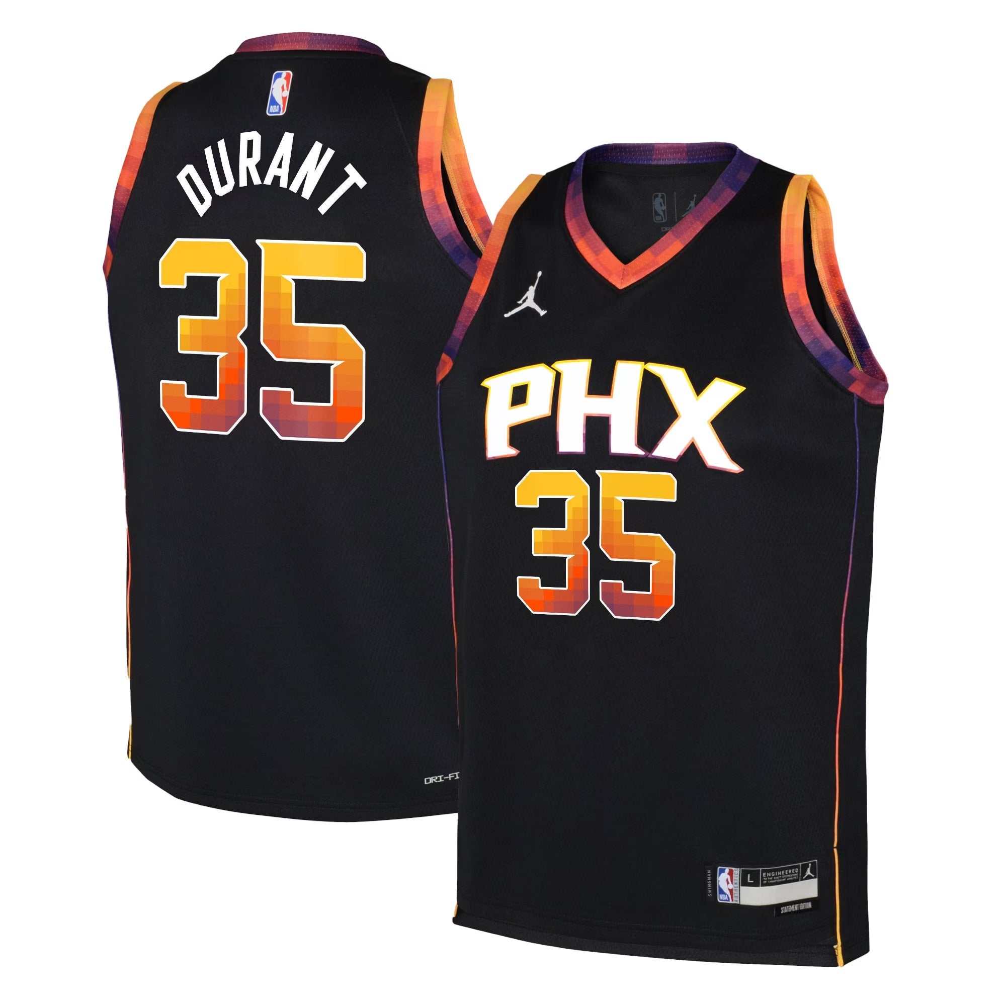 Durant phx 35 jersey