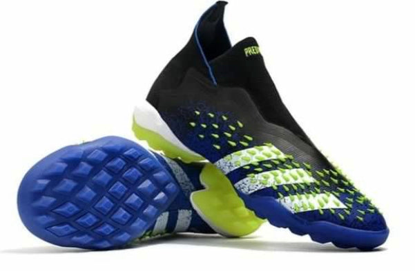 Adidas predator blue and black freaks turf