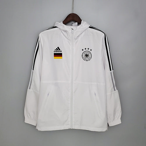 Germany white windbreaker