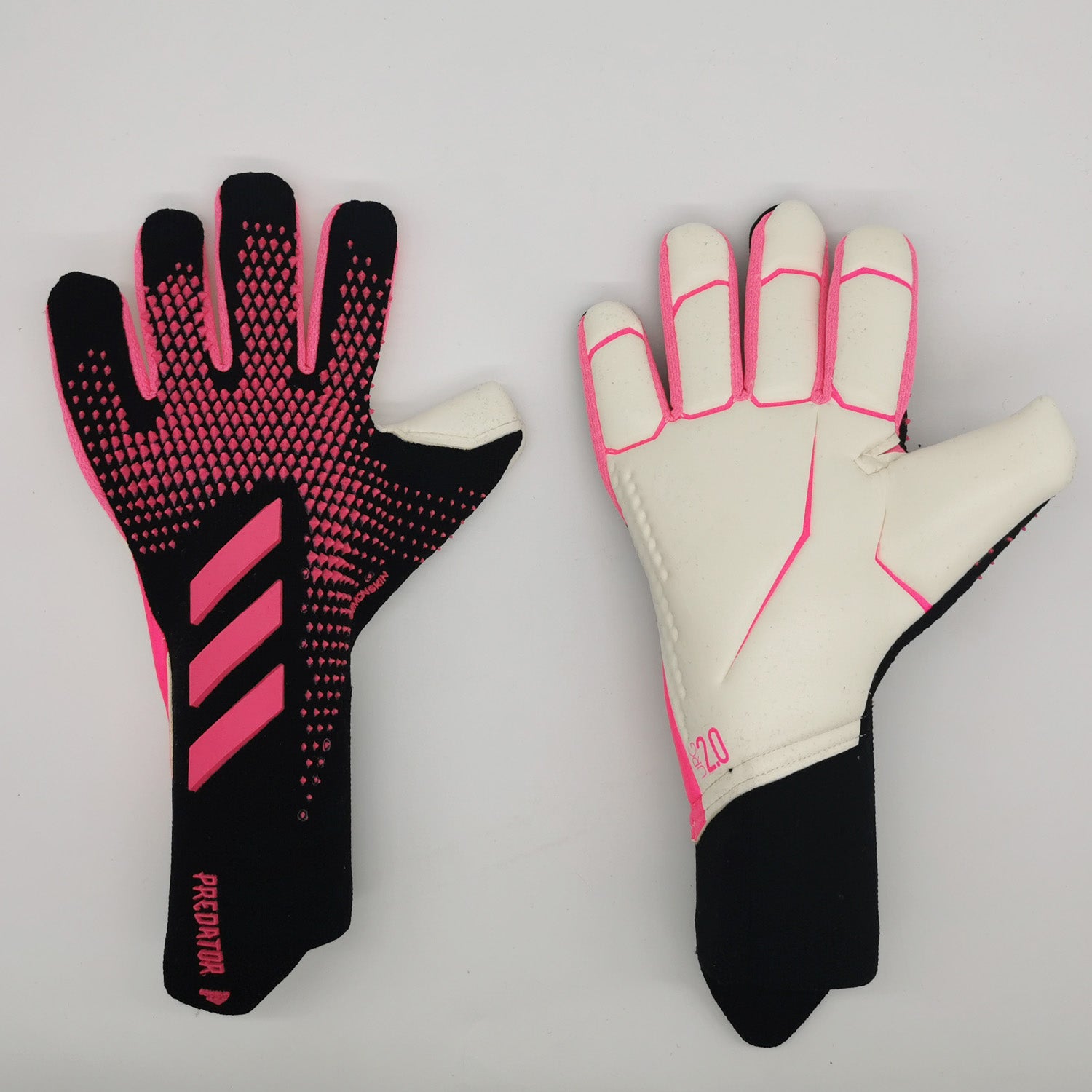 BLACK AND PINK PREDATOR GLOVE